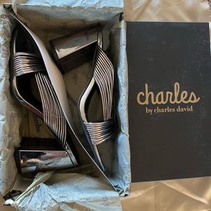 Brand New Charles David Razzle Leather Sandal